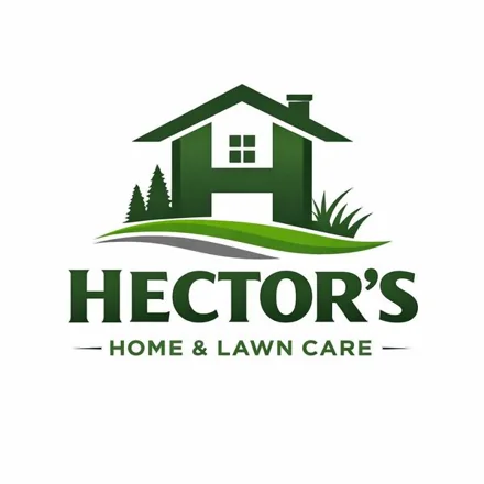 Hector's Home & Lawn Care logo designed by Finesse Media