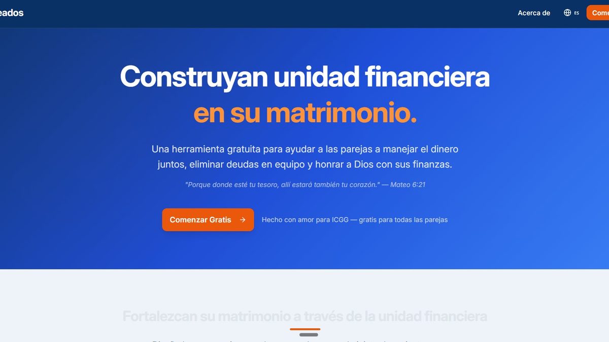 Alineados — Bilingual Couples Finance SaaS Web Application